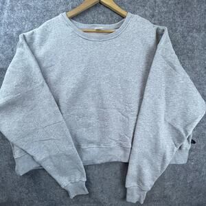 Beautiful Bastard Sweatshirt 5XL Grey Cropped Basic Neutral Punk Boxy